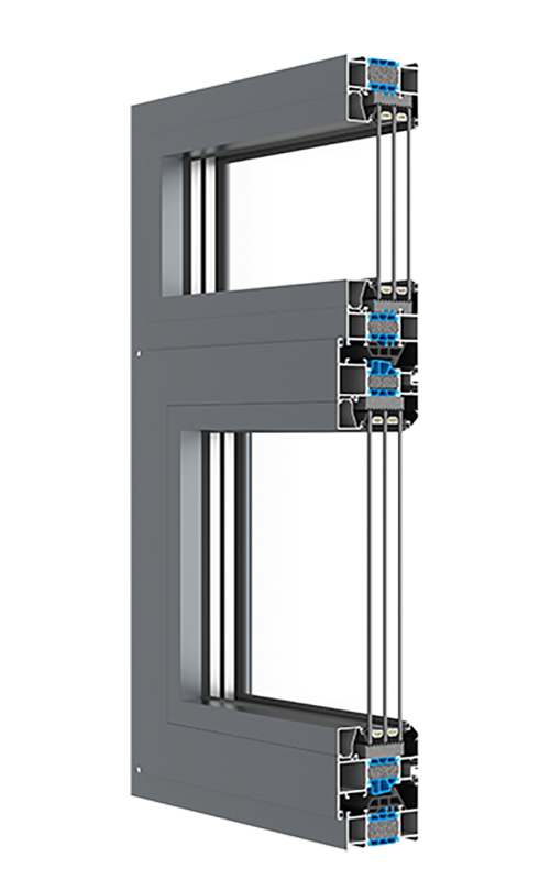 XDS–AC83-83框扇平齊系統窗